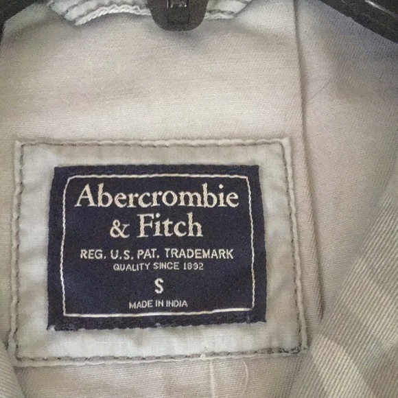 NWT Camouflage Jacket Small Abercrombie & Fitch - Picture 4 of 8